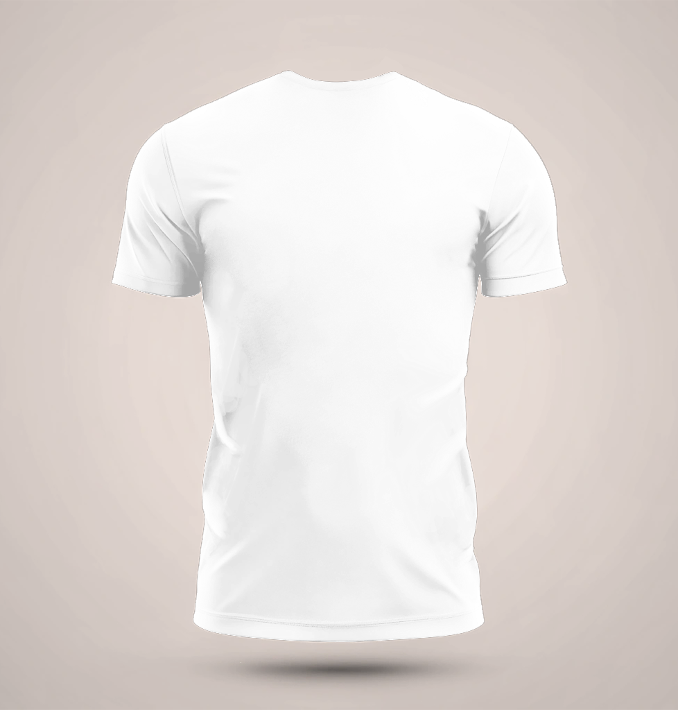 חולצת טריקו שרוול קצר הדפסה אחורית כל המידות 4 - XXXL