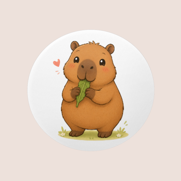 capybara stickers – תמונה 3