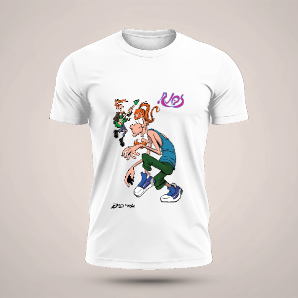 יש לך ג'ינג'י על החולצה