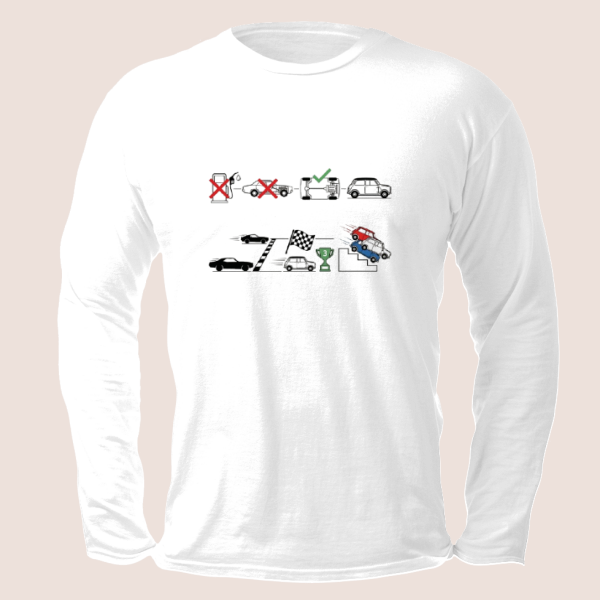 חולצה ארוכה, טריקו, מיני קופר, אגדה