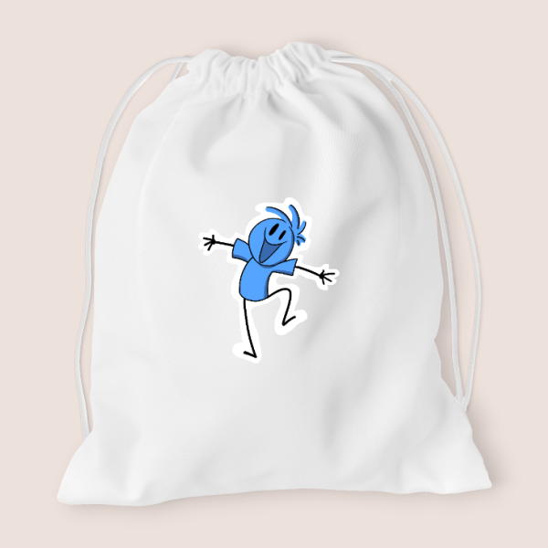 תיק שרוכים מכותנה 40X36