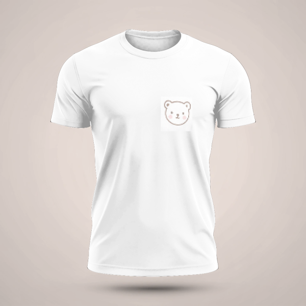 חולצת טריקו שרוול קצר עם הדפסה שני צדדים (Copy)