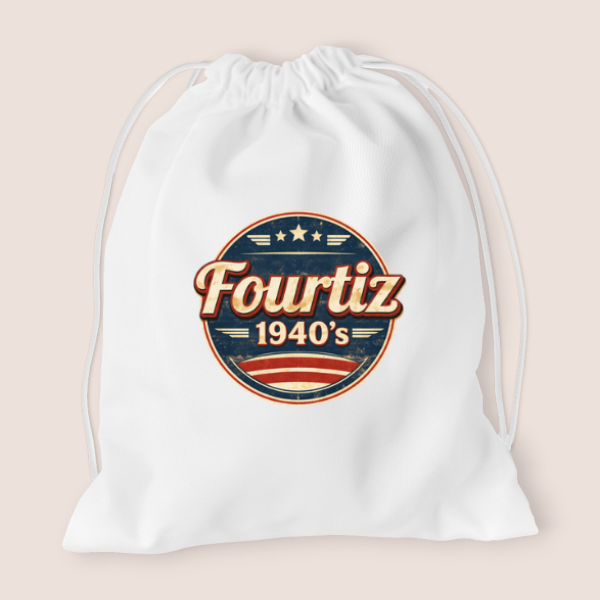 תיק שרוכים לוגו Fourtiz 40's