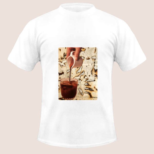 קפה ויצירה- מיקס מדיה, חולצת דרייפיט