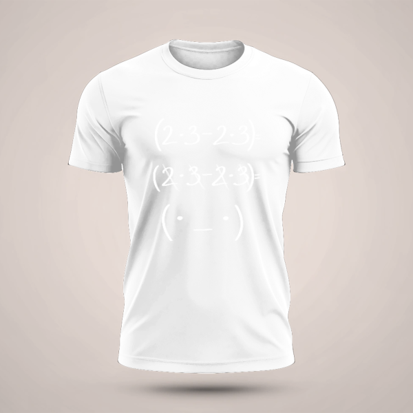 חולצת טריקו שרוול קצר MATH EXPRESSION - שחור