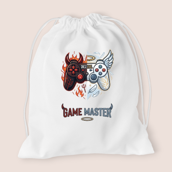 תיק שרוכים מכותנה Game Master