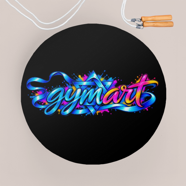 משטח GYMART מקצועי עגול לקפיצה בחבל