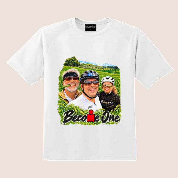אוברסייז Become one לבן