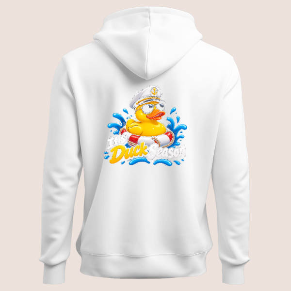 סווטשירט מפנק ברווזים מפליגים It's duck season